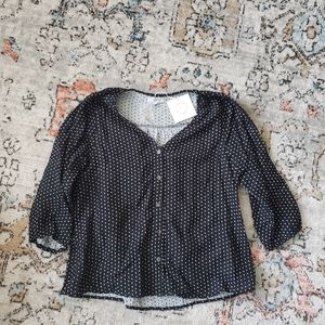 NWT Polagram Top Size L